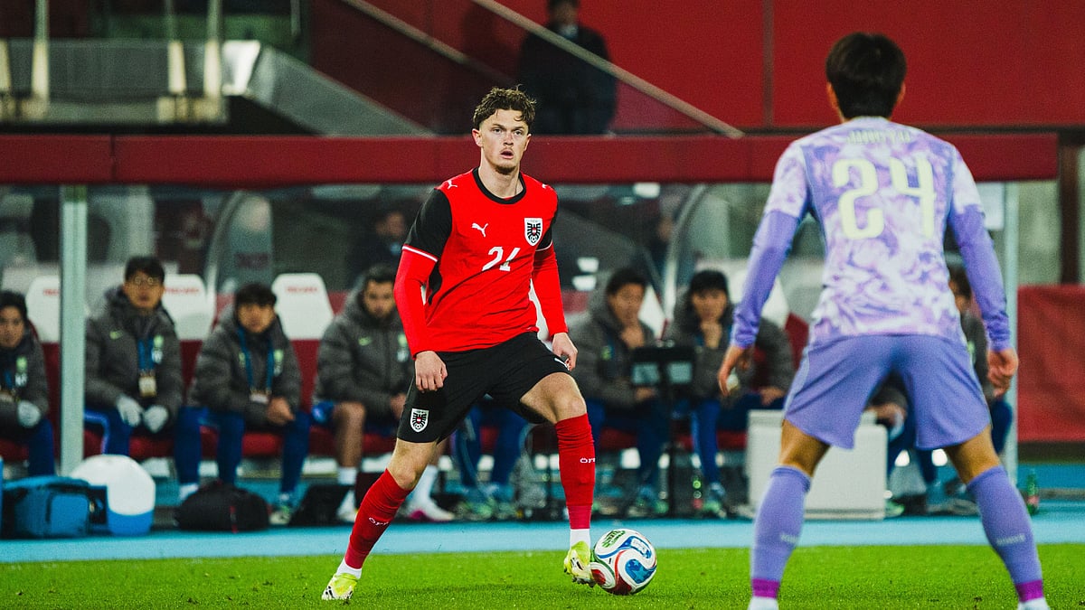 Stalemate persists between Austria and South Korea. - X/Austria football