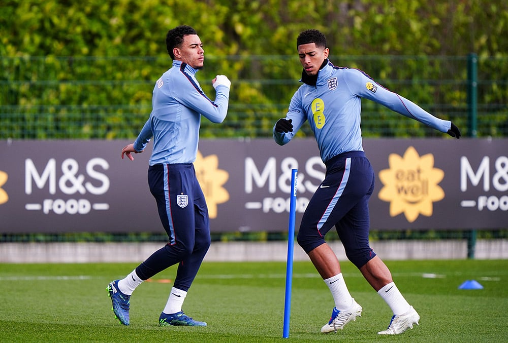 England vs Japan friendly 2026 Three Lions training session-Jude Bellingham