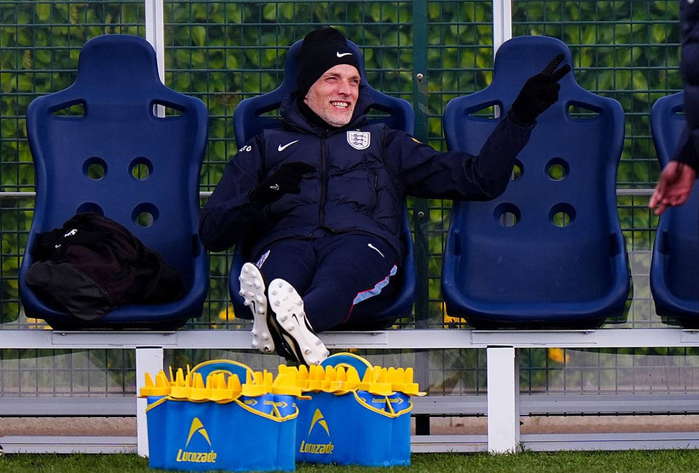 England vs Japan friendly 2026 Three Lions training session