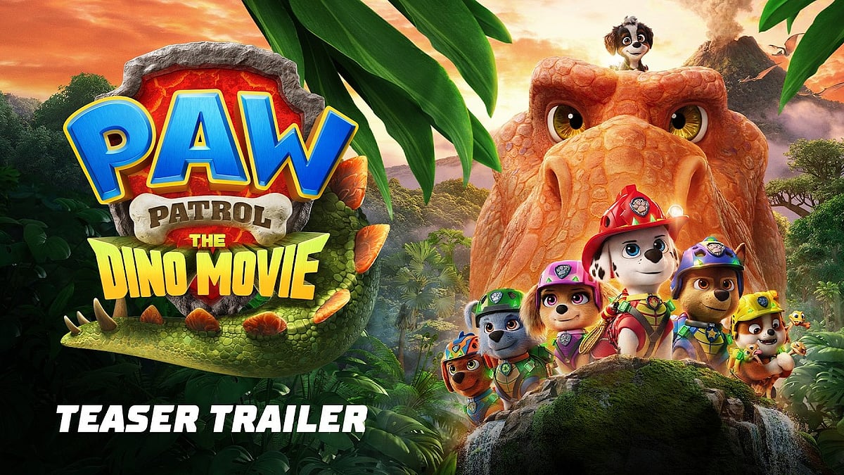 Paw Patrol: The Dino Movie Teaser Trailer out - Paramount Pictures