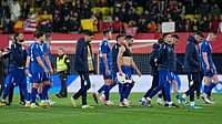 Serbia Vs Saudi Arabia LIVE Score, International Friendly: Eagles Seek First Win Of 2026 Against Green Falcons | Photo: AP/Alberto Saiz : Serbian players leave the field after the international friendly soccer match between Spain and Serbia in Villarreal, Spain, Friday, March 27, 2026.