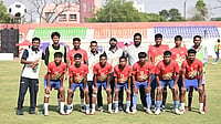 Special Arrangement : The Chhattisgarh men’s team has entered the semi-finals of Khelo India Tribal Games.