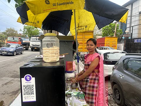 The crisis has been equally devastating for Tulsi Devi, 28, who runs a pakoda stall from a settlement in Phase 2 and has been in the business for only a few months.