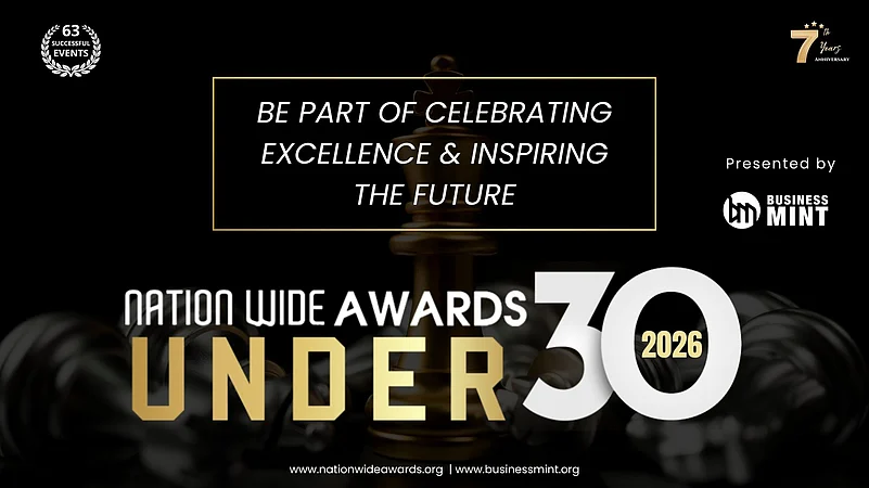 Promotional poster for Business Mint’s Nationwide Awards 30 Under 30 2026 event
