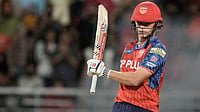 IPL 2026: Cooper Connolly Reveals Ricky Ponting’s 'Dominate' Mantra For His Standout Debut Knock In PBKS Vs GT Clash | Photo: AP/Ashwini Bhatia : Punjab Kings' Cooper Connolly celebrates his fifty runs during the Indian Premier League cricket match between Gujarat Titans and Punjab Kings in New Chandigarh.