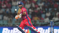 AP Photo/Manish Swarup : Lucknow Super Giants' captain Rishabh Pant plays a shot during the Indian Premier League cricket match between Lucknow Super Giants and Delhi Capitals in Lucknow, India, Wednesday, April 1, 2026.