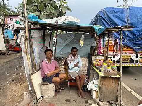 For Vishnu, who until last week ran a tea stall by the roadside, that shortage has meant a complete halt to work.
