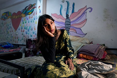 Himanshi, a trans woman living at the Garima Greh, says the new law has left her feeling uncertain about her future and doubtful of finding a job.
