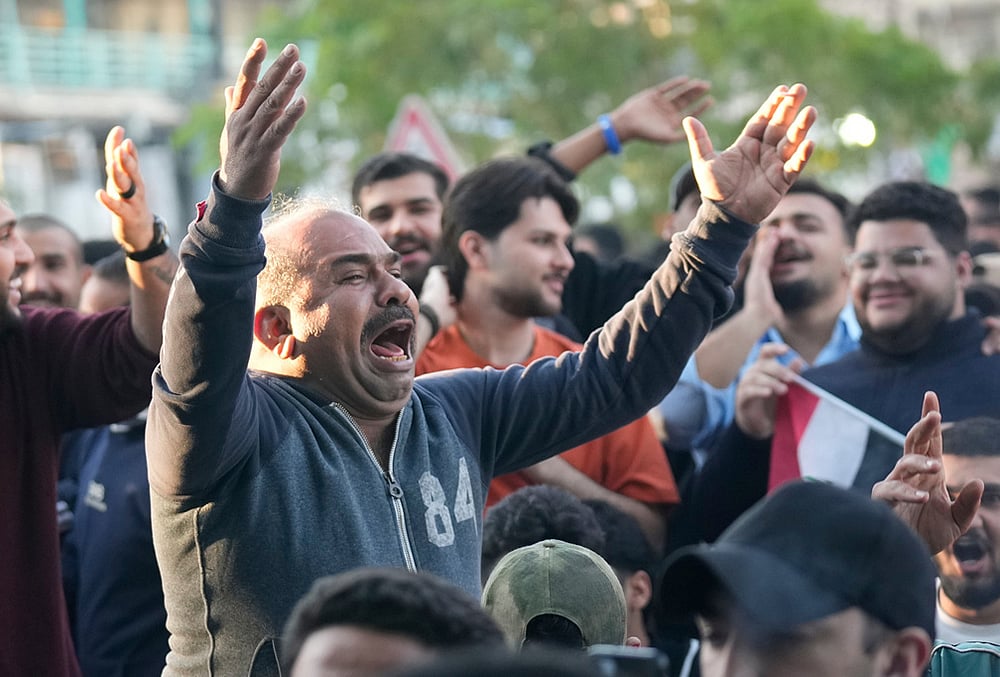 Iraq vs Bolivia World Cup playoff final-Iraqi soccer fans