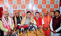 Assembly Elections 2026: BJP’s Congress Problem Amid Assam's 'Ticket Syndicate' Debate
ANI News : Assam Chief Minister Himanta Biswa Sarma speaks during a press conference on the joining of three Congress MLAs to BJP at state party office, in Guwahati recently.