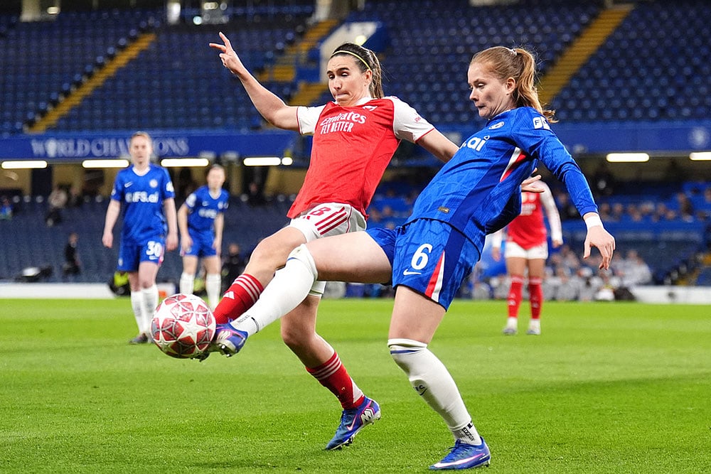 Womens Champions League Soccer Match: Arsenal vs Chelsea