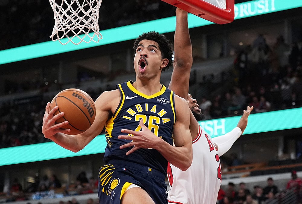 Chicago Bulls Vs Indiana Pacers NBA basketball-Ben Sheppard