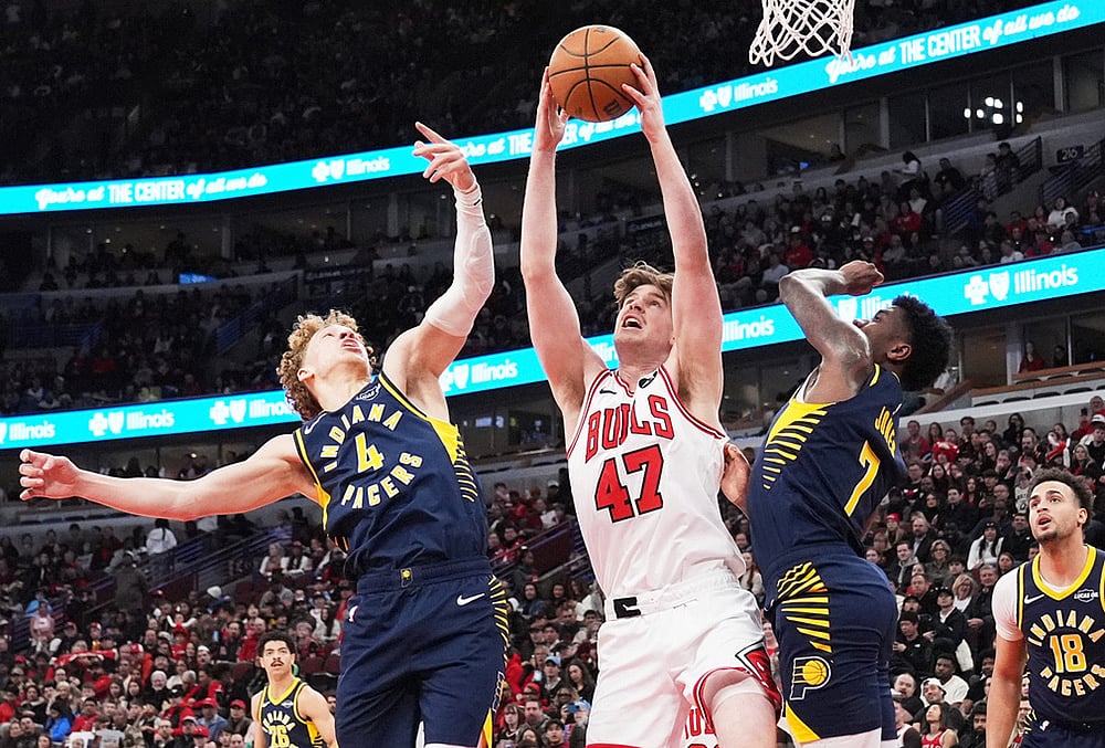 Chicago Bulls Vs Indiana Pacers NBA basketball-Lachlan Olbrich
