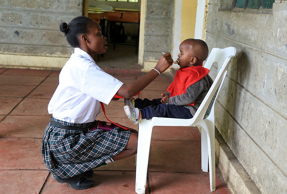 Girls education Kenya daycare