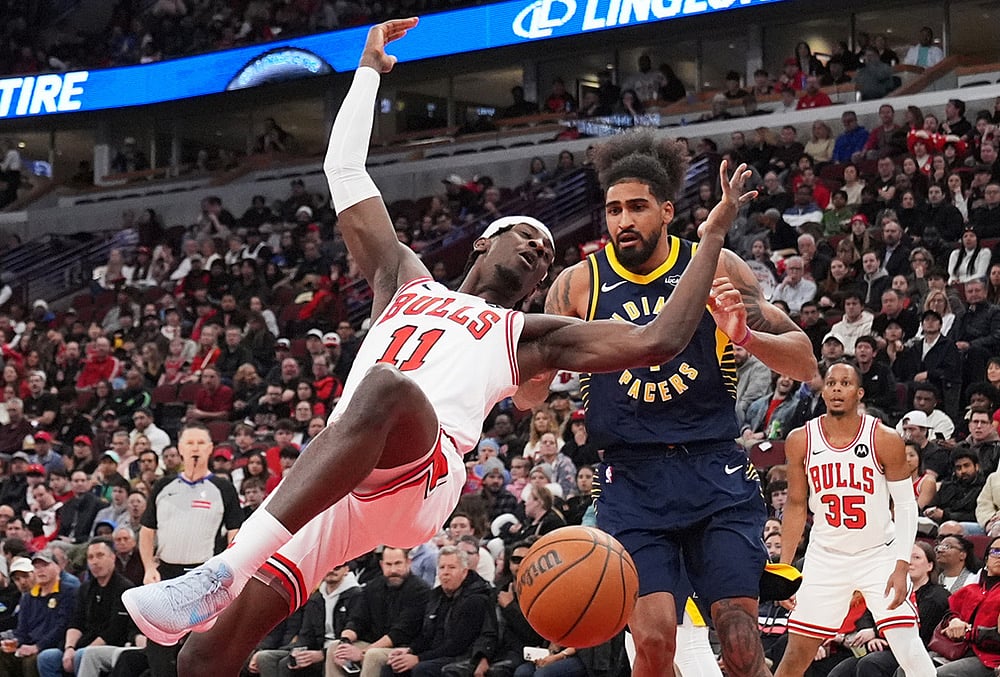 Chicago Bulls Vs Indiana Pacers NBA basketball-Leonard Miller