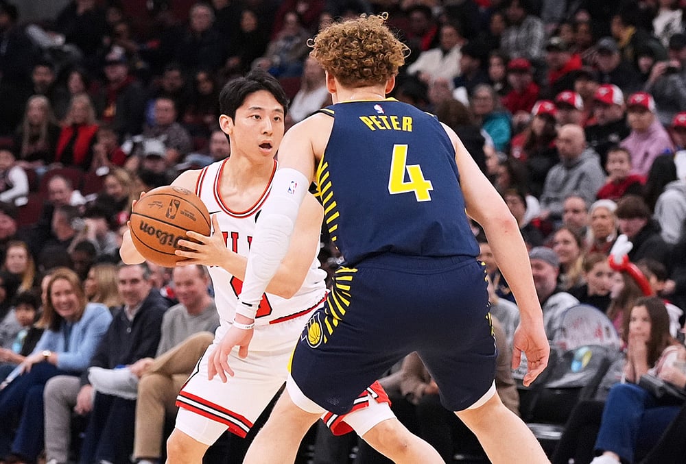 Chicago Bulls Vs Indiana Pacers NBA basketball-Yuki Kawamura