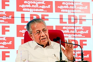 PTI : Kerala Chief Minister Pinarayi Vijayan speaks during a press conference at the AKG Centre, in Thiruvananthapuram on March 31, 2026.