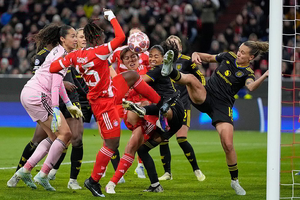 Germany Soccer Womens Champions League: Bayern Munich vs Manchester United
