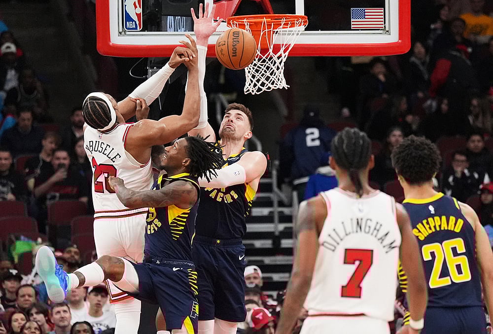 Chicago Bulls Vs Indiana Pacers NBA basketball-Micah Potter