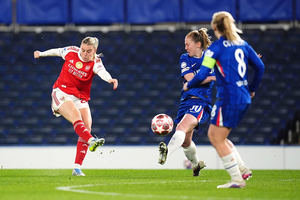 Womens Champions League Soccer Match: Chelsea vs Arsenal