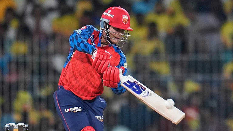 Priyansh Arya blazed 39 runs off just 11 balls to give Punjab Kings a flying start against CSK. - AP Photo/Aijaz Rahi