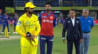 IPL/X : Ruturaj Gaikwad and Shreyas Iyer in toss of CSK vs PBKS IPL 2026 match. 