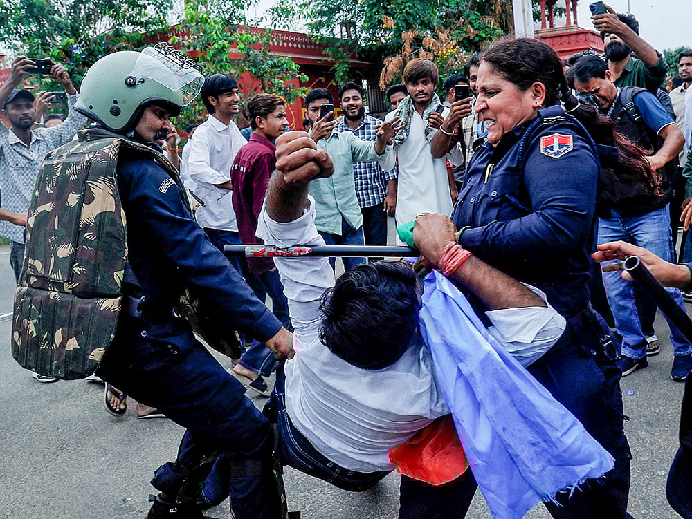 Protest in Jaipur