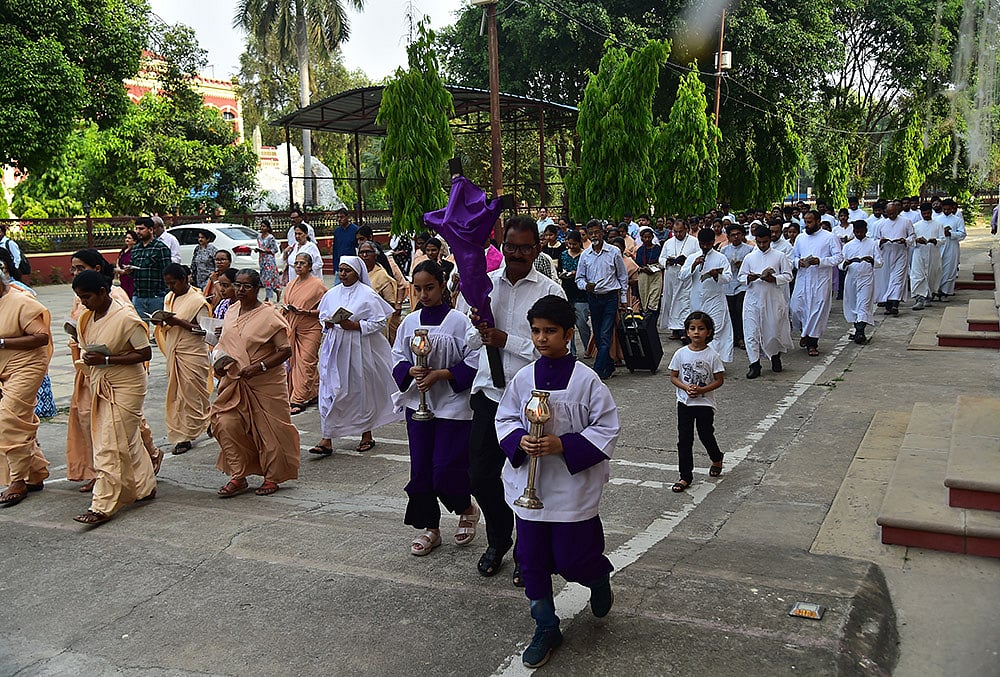 Good Friday procession: Prayagraj