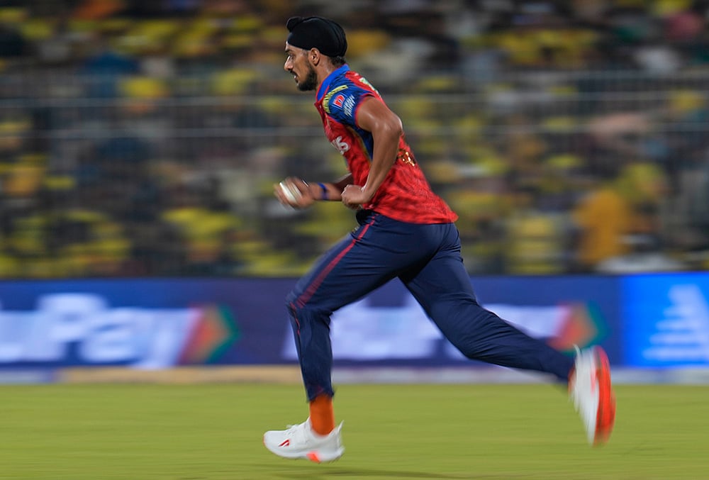 CSK vs PBKS IPL 2026 match 7 t20 cricket photos-Arshdeep Singh