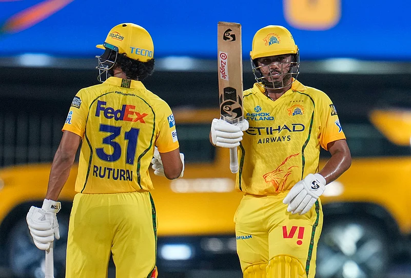CSK vs PBKS IPL 2026 match 7 t20 cricket photos-Ayush Mhatre