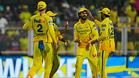 AP Photo : Chennai Super Kings players celebrates the wicket of Rajasthan Royals' Vaibhav Sooryavanshi during the Indian Premier League cricket match between Chennai Super Kings and Rajasthan Royals in Guwahati, India, Monday, March 30, 2026.