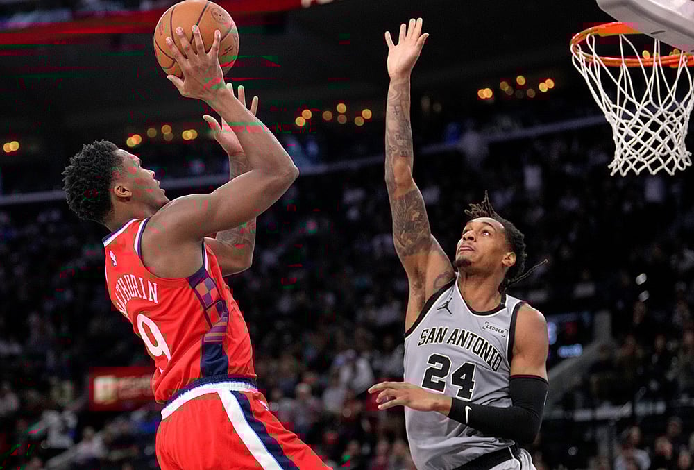LA Clippers Vs San Antonio Spurs nba basketball-Bennedict Mathurin