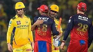 | Photo: PTI/R Senthilkumar : RCB will take on CSK in match 11 of IPL 2026 at the Chinnaswamy Stadium on Sunday.