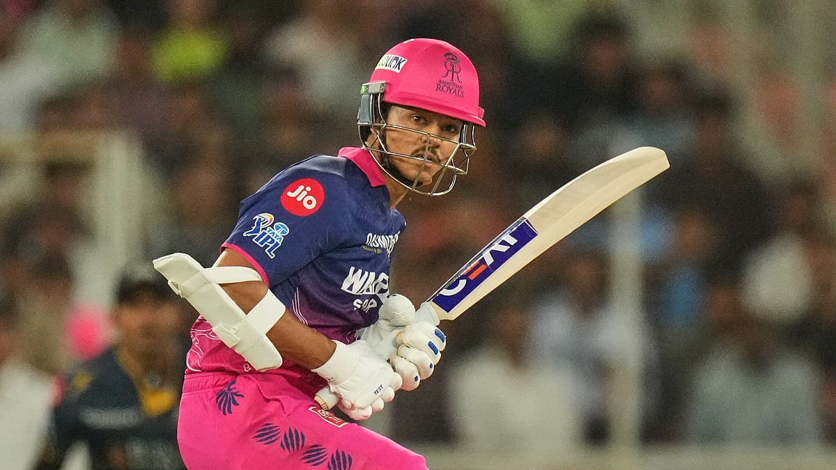Yashasvi Jaiswal in action against Gujarat Titans at the Narendra Modi Stadium in Ahmedabad during IPL 2026.  - Ap Photo