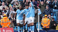 Manchester City 4-0 Liverpool, FA Cup: Haaland Hat-Trick Propels Cityzens Into Record Eighth Semis AP : Manchester City players celebrate after a goal during the FA Cup quarter-final against Liverpool in Manchester.