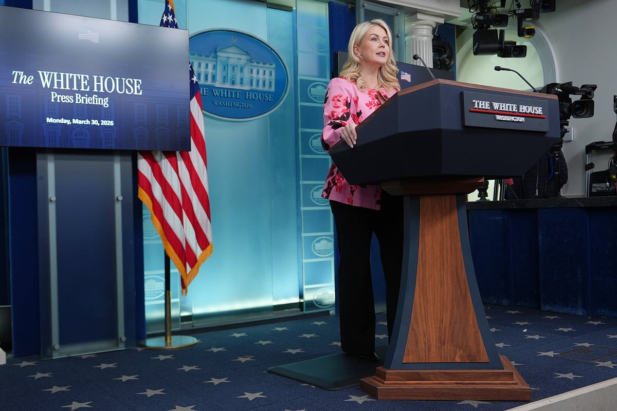 White House press secretary Karoline Leavitt - Alex Brandon