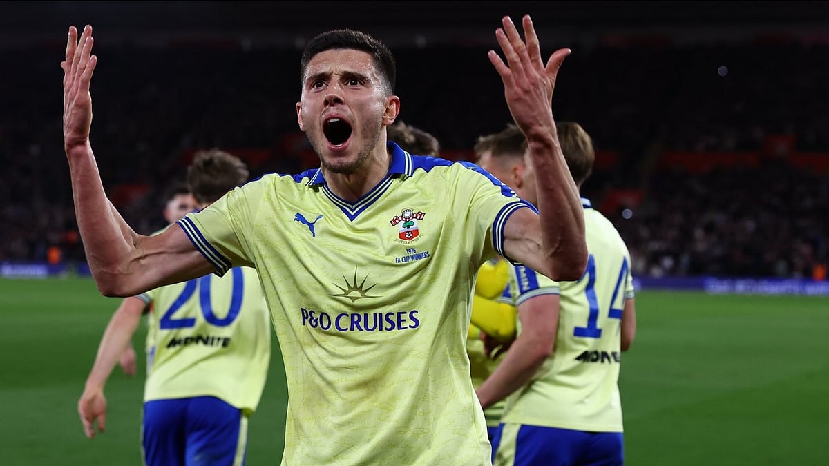 Southampton are leading the by 1-0 courtesy to a goal by Ross Stewart. - X/Southampton FC