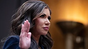 IMAGO / Newscom World : Why Did He Fire Cabinet Secretary Kristi Noem, Christened 'ICE Barbie' By American Press?