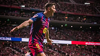 X/FC Barcelona : Robert Lewandowski scores the decisive goal for Catalans against Atletico Madrid in matchday 30 La Liga 2025-26.