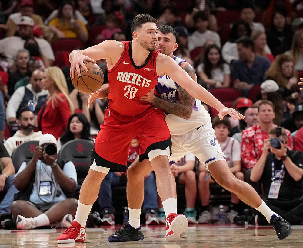 Houston Rockets Vs Utah Jazz NBA basketball-Alperen Sengun
