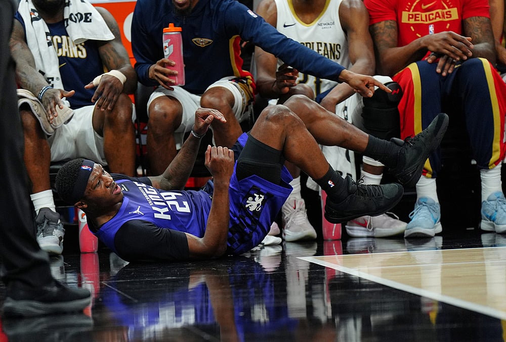 Sacramento Kings Vs New Orleans Pelicans NBA basketball-Daeqwon Plowden