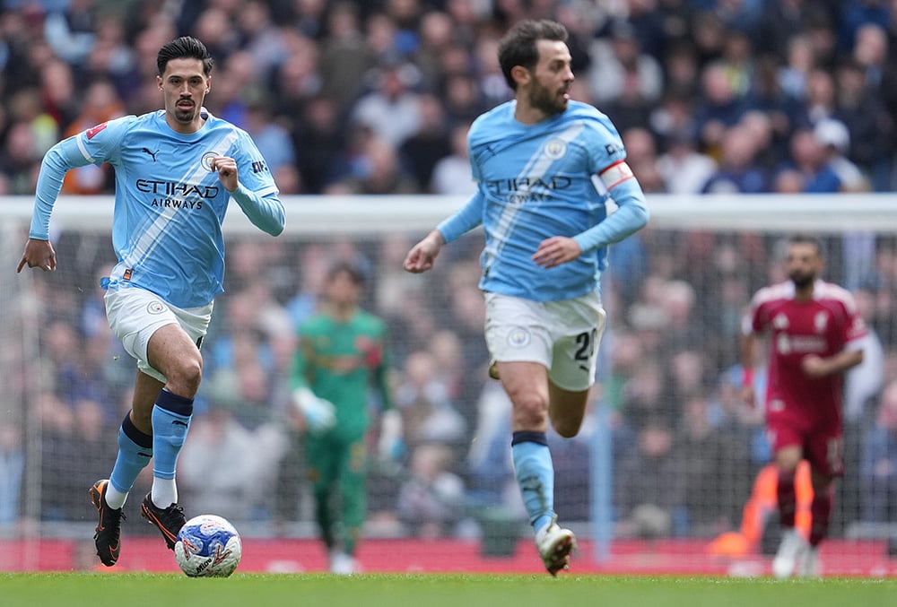 Manchester City and Liverpool Britain FA Cup Soccer-Tijjani Reijnders