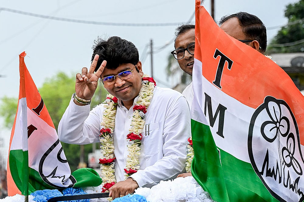 WB polls: TMC candidate for the Santipur Assembly constituency