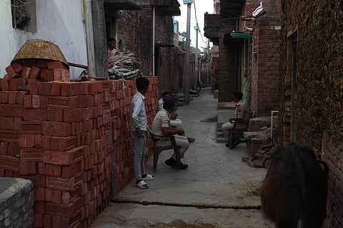  Police personnel deployed to guard the victim’s residence.