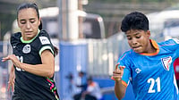 India Vs Australia, AFC U20 Women's Asian Cup 2026: Young Tigresses Lose 0-5 As Skye Halmarick Scores Hat-Trick IndianFootball/X : Indian women's football team players in action in AFC U20 Women's Asian Cup 2026 against Australia.