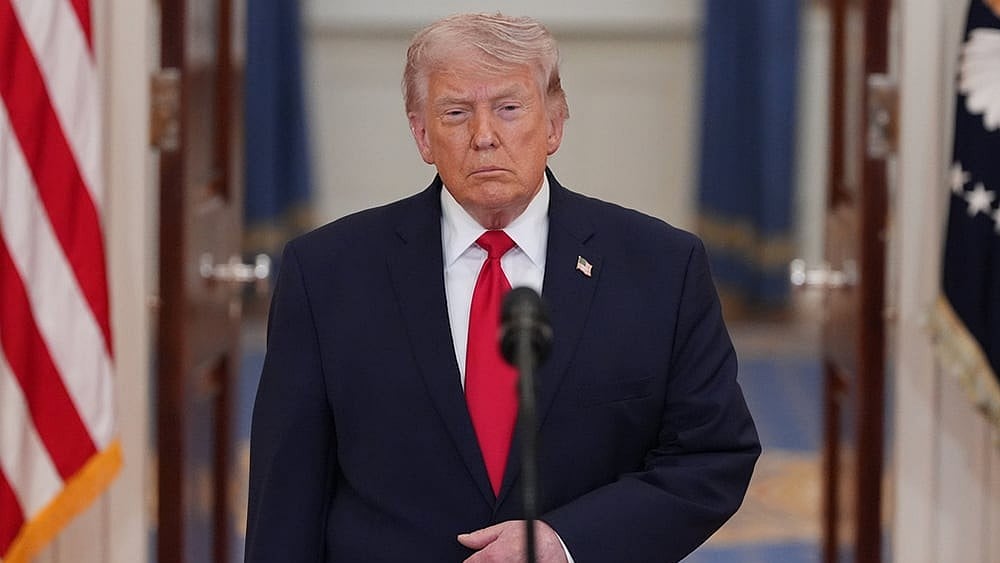 The United States has warned Iran to reopen the Strait of Hormuz by a Monday deadline, with President Donald Trump signalling further action if shipping does not resume. - AP/Alex Brandon, Pool