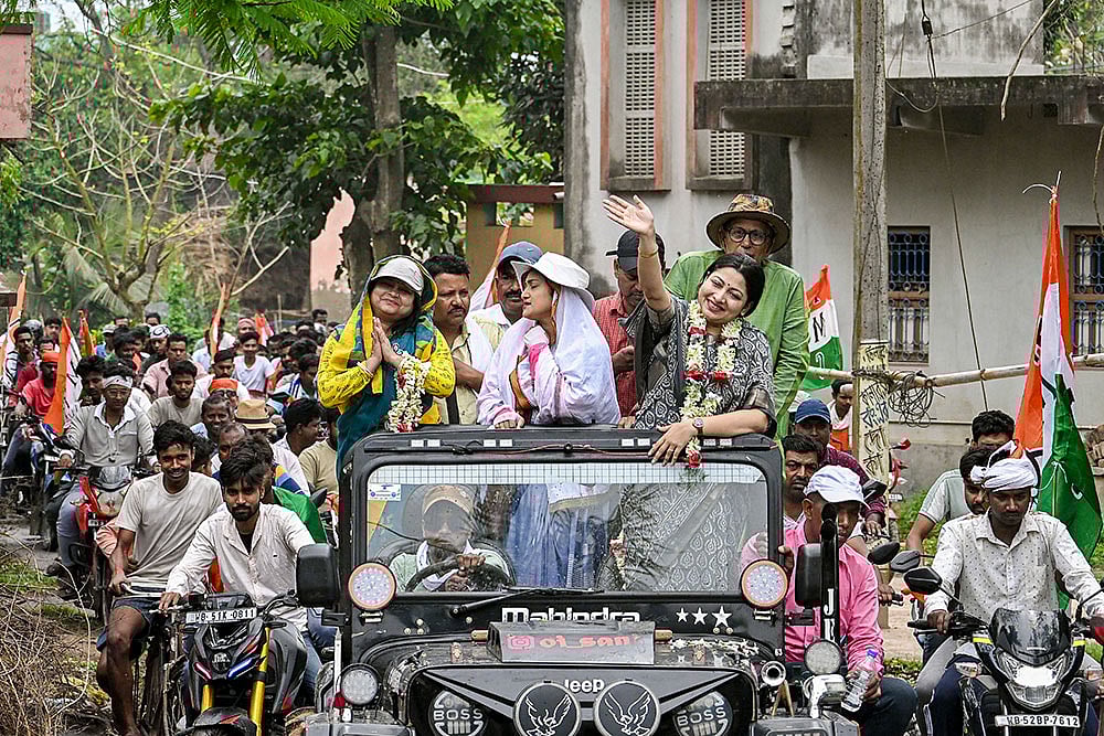 WB polls: TMC candidate campaigns in Nadia