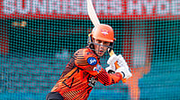 SRH vs LSG, IPL 2026: Abhishek Sharma’s Duck Woes Deepen After Early Dismissal in Hyderabad SunRisers/X : Abhishek Sharma in training ahead of SRH vs LSG IPL 2026 match at Hyderabad.