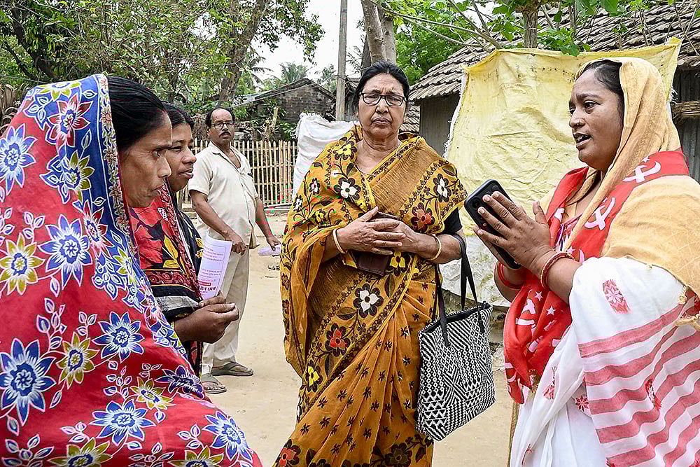 WB polls: CPI (M) Yasmin campaigns in Nadia