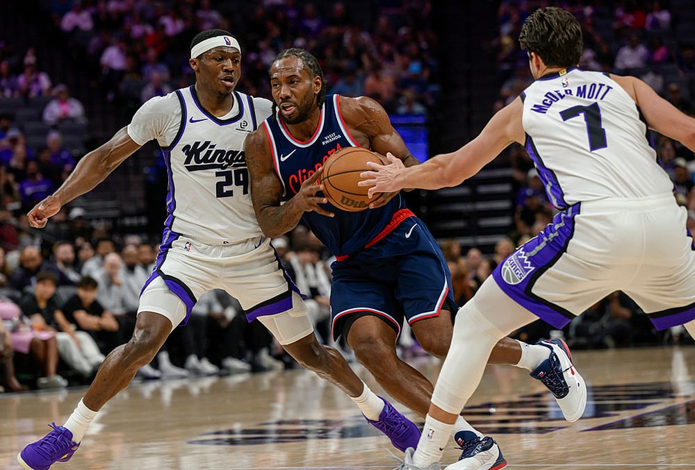 Sacramento Kings Vs LA clippers NBA photo gallery-Kawhi Leonard